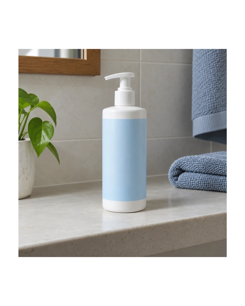 The complete bottle photograph fitted into a portrait canvas without stretching