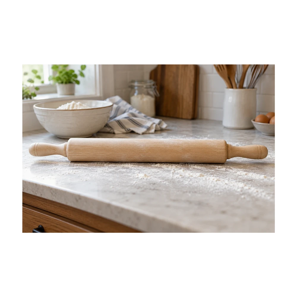 The complete rolling-pin photograph fitted into a square with white padding